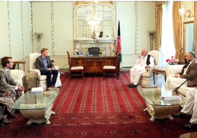 MSF Officials Meet Ghani  over Hospital Attack